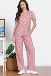 Zivame Lounge Lines Pyjama Set - Antique White — thumbnail 2